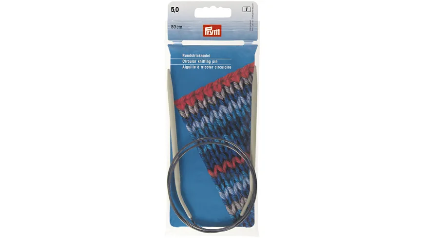 Prym Rundstricknadel 80cm Stärke 5