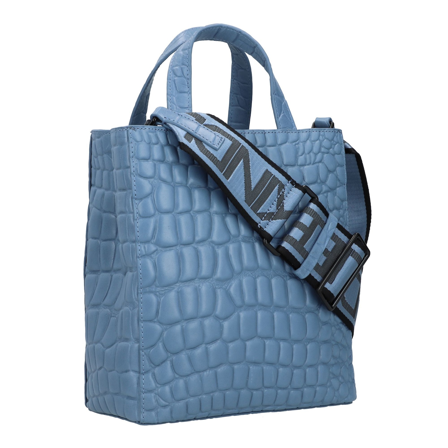 Handtasche Paper Bag Tote S Croco