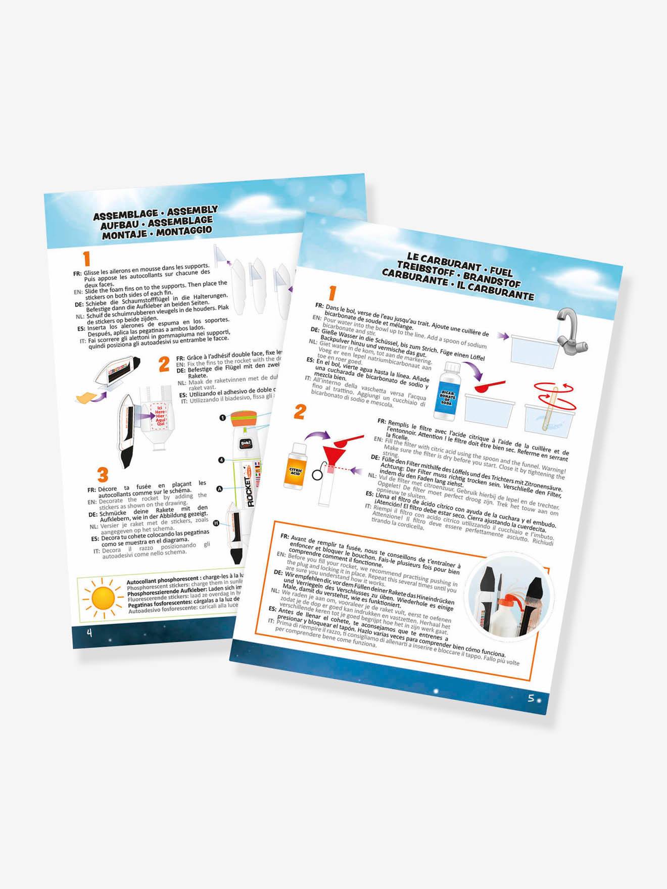 Buki Raketenbauset ROCKET SCIENCE BUKI - weiß
