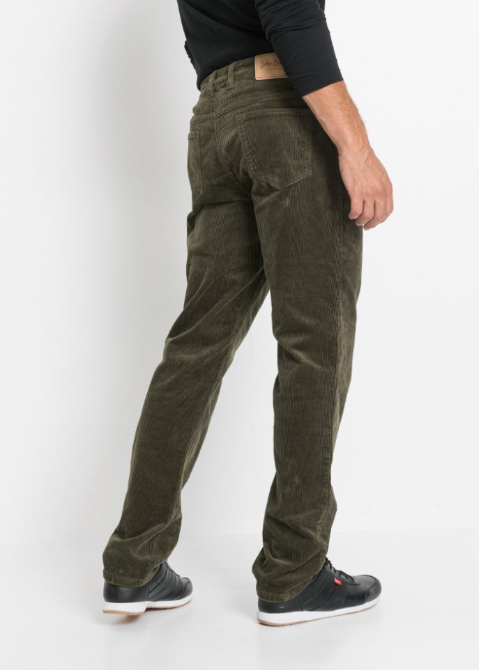 Regular Fit Stretch-Cordhose mit Komfortschnitt