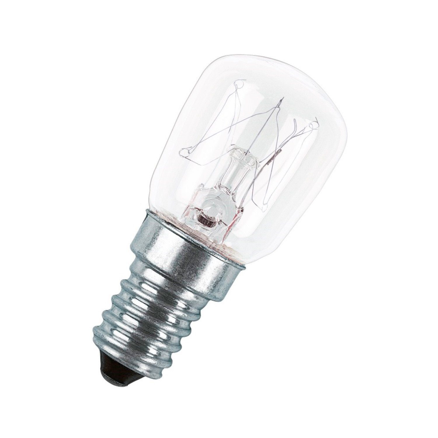 Xavax Montagezubehör Kühlschrank Kühlgeräte-Lampe 25W E14 Birne Klar Glühbirne, Leuchtmittel Kühlschrank Gefrierschrank Froster etc
