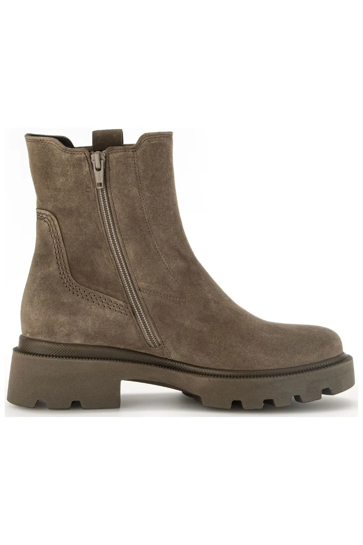 GABOR  Stiefelette - Braun - Blockabsatz