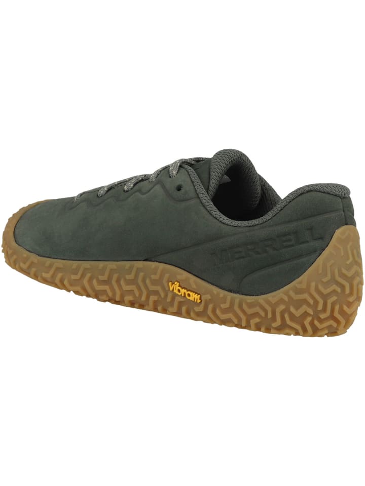 Merrell Barfußschuhe Vapor Glove 6 Leather in dunkelgruen günstig kaufen