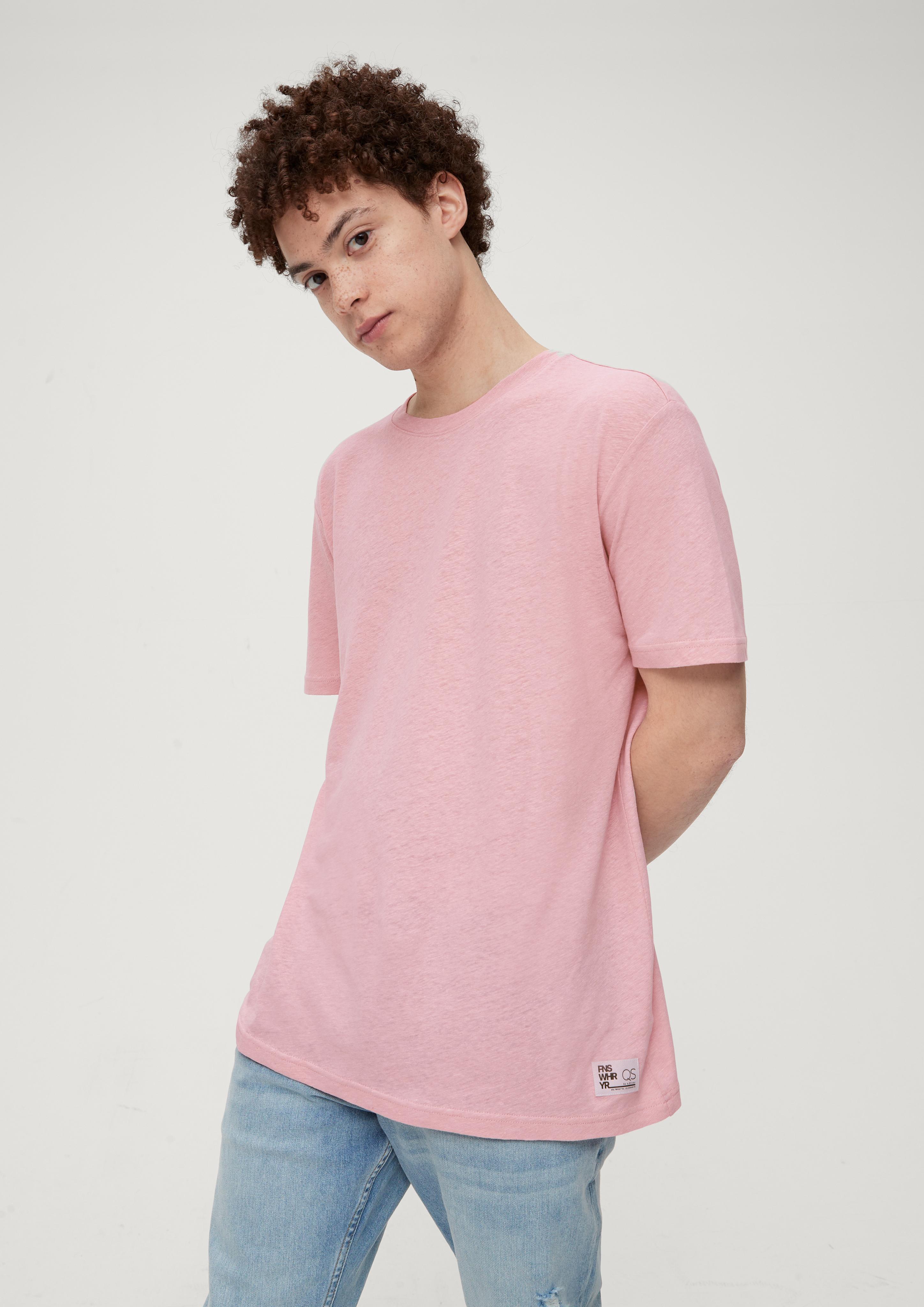 T-Shirt aus Leinenmix  2130377-4129