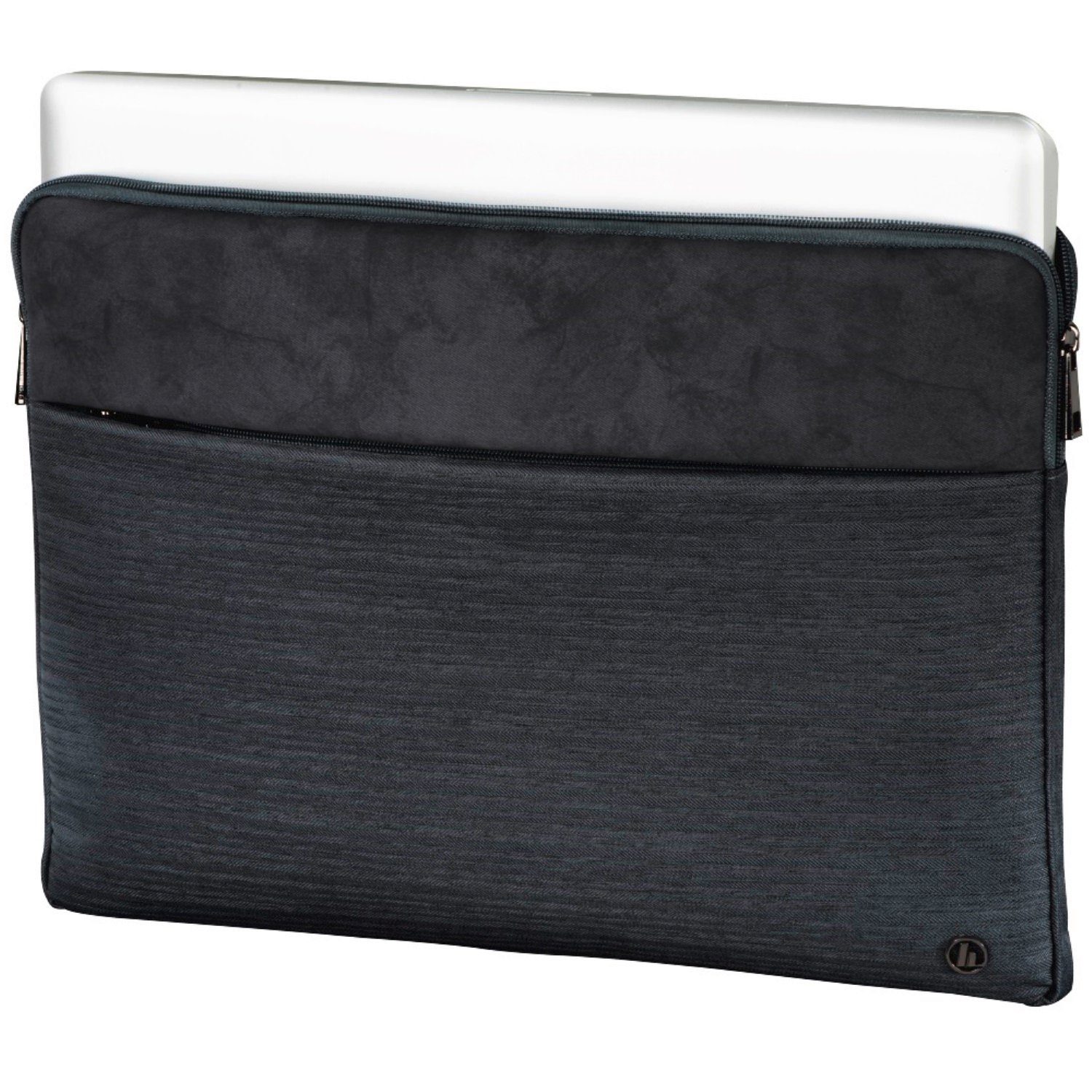 Hama Laptoptasche Notebook-Sleeve Tayrona Dunkelgrau Laptop-Tasche, Business Hülle Notebook-Fach 14