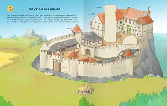 Ravensburger Wieso? Weshalb? Warum? Stickerheft: Ritter