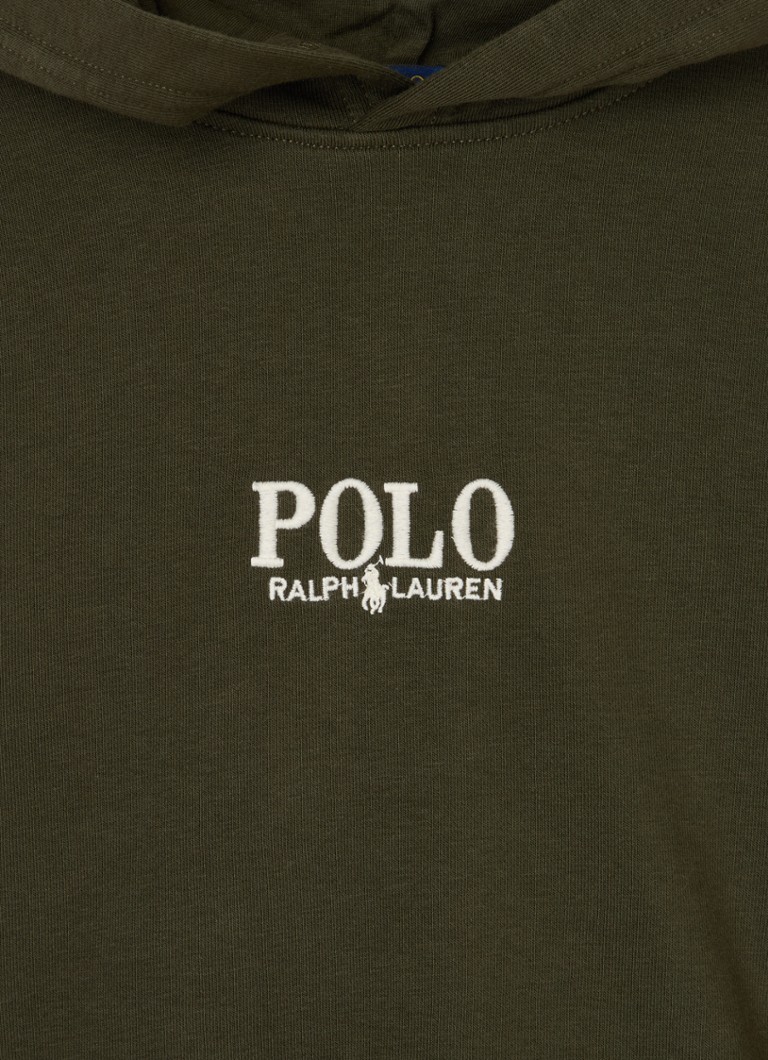 Hanorac Ralph Lauren cu logo brodat