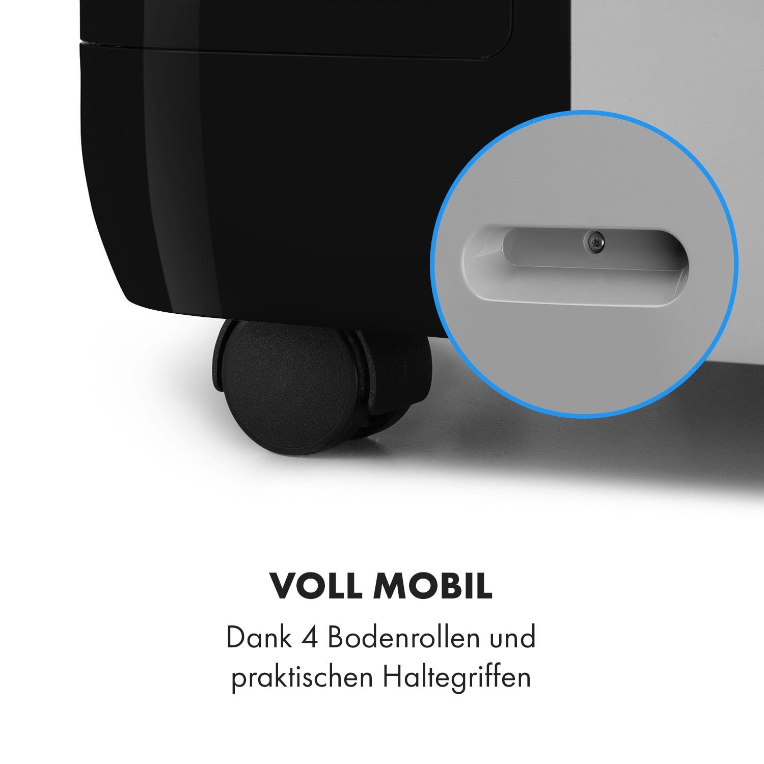 Klarstein Klimagerät Grandbreeze Pro 14K, Klimagerät mobil Air Conditioner Kühlgerät Luftkühler