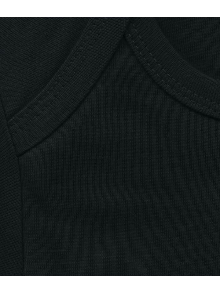 Logoshirt Baby-Body in schwarz günstig kaufen