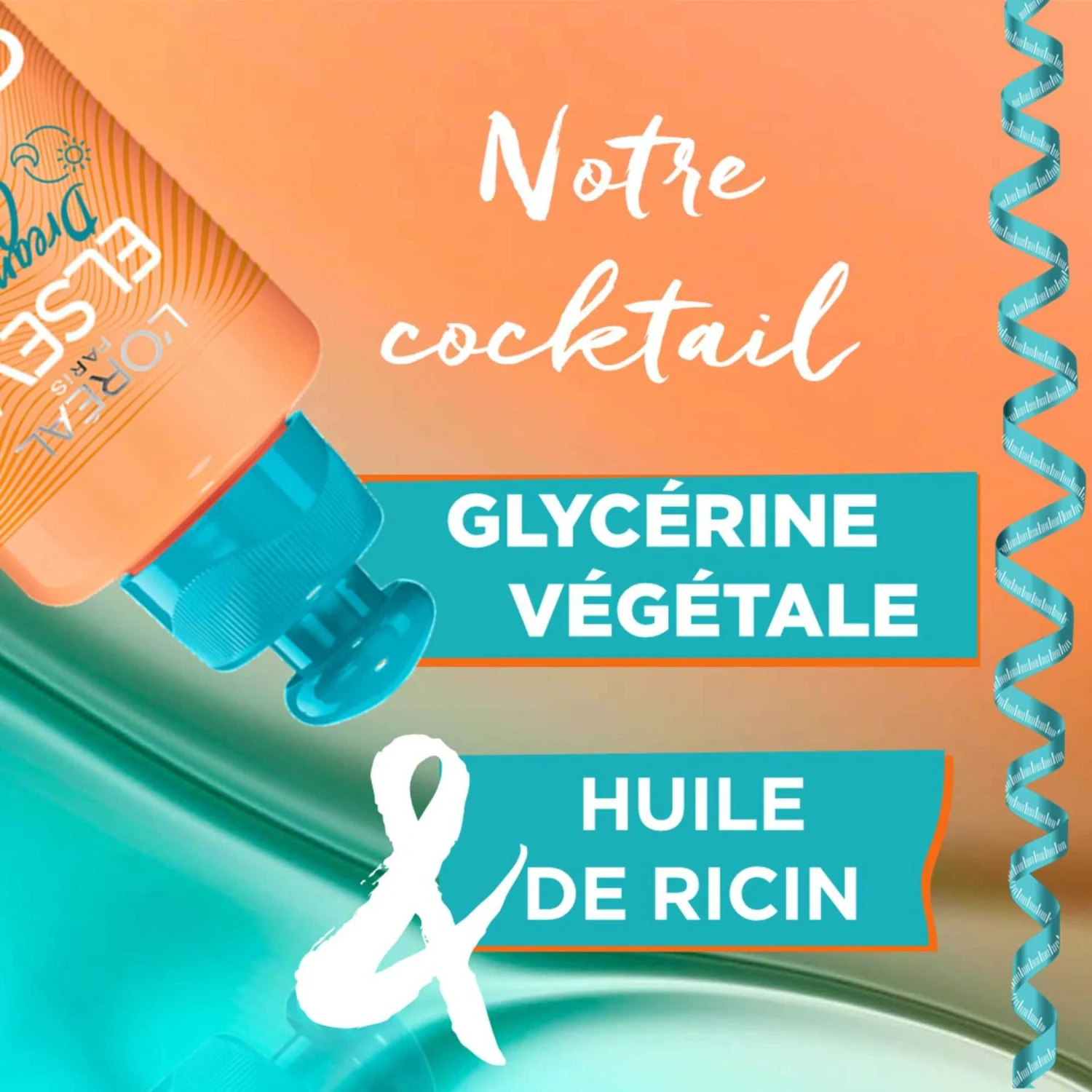 „L'Oréal Paris Curls Curl Rescue“ nenuplaunamas kremas