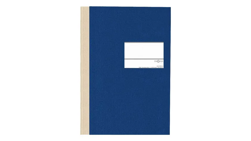 PAGNA Geschäftsbuch Classica A4 blau kariert blau