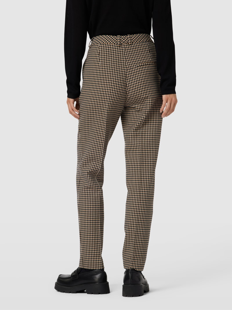 Stoffhose mit Viskose-Anteil Modell 'Tamata' in camel
