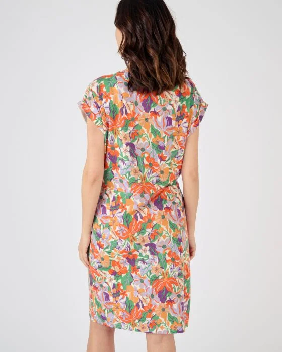 Robe imprimée fleurs Climatyl