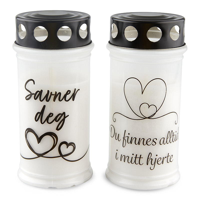 Vie Home Gravlys m/tekst 65 timer