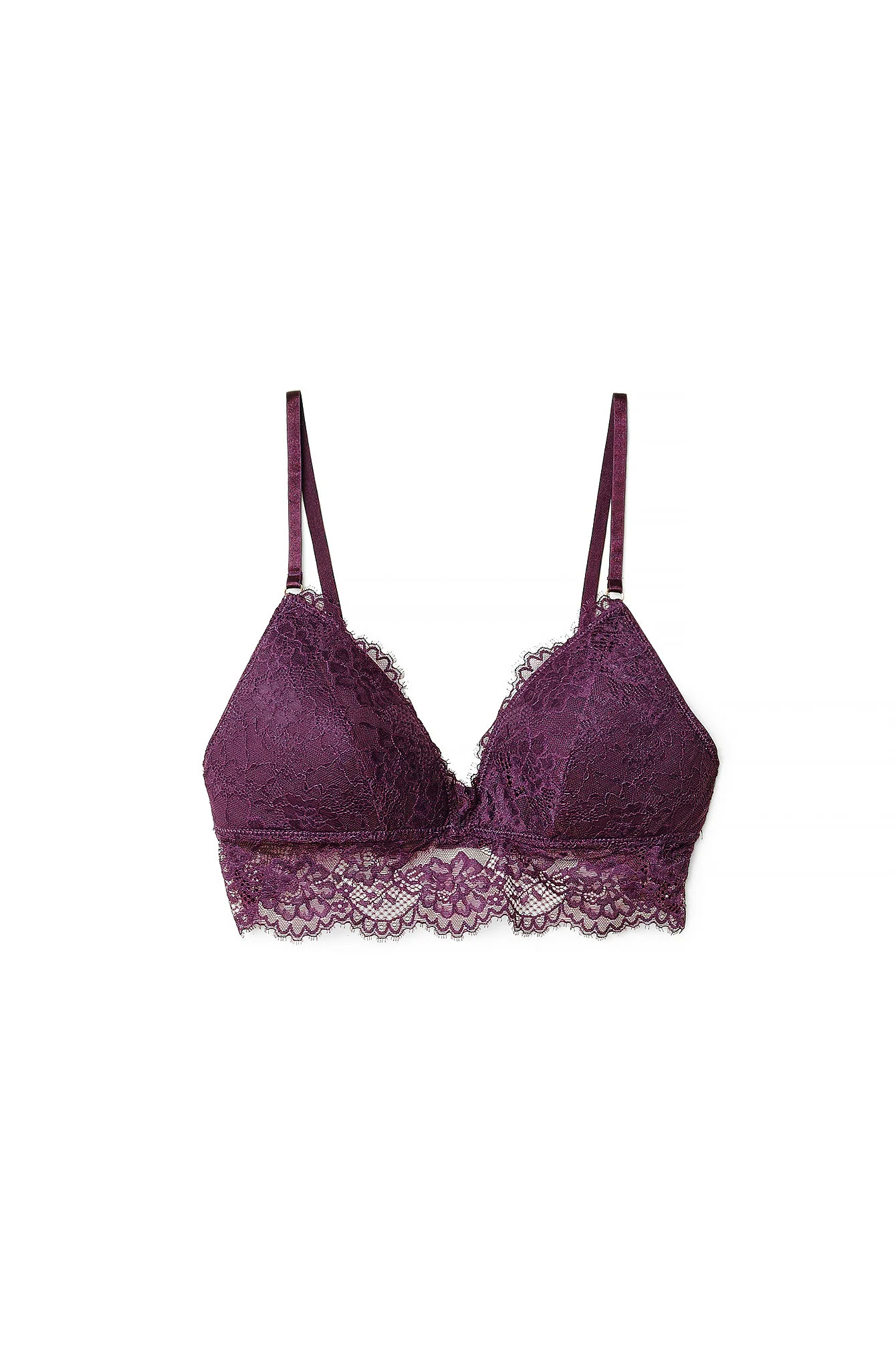 Gepolsterte Spitzenbralette