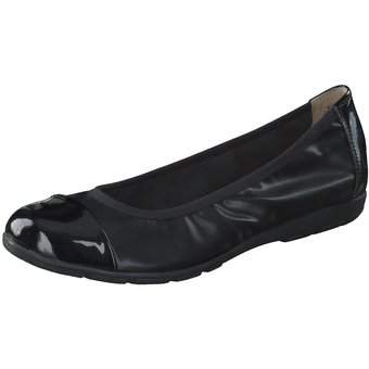 Caprice Ballerina in schwarz