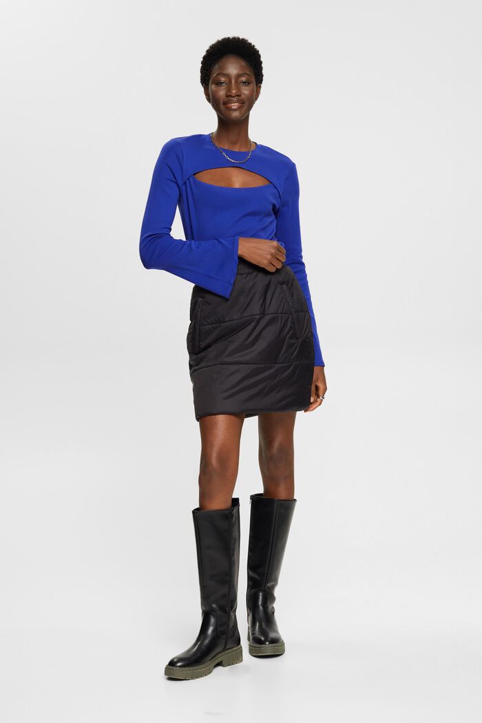 Longsleeve mit Cut-out-Detail