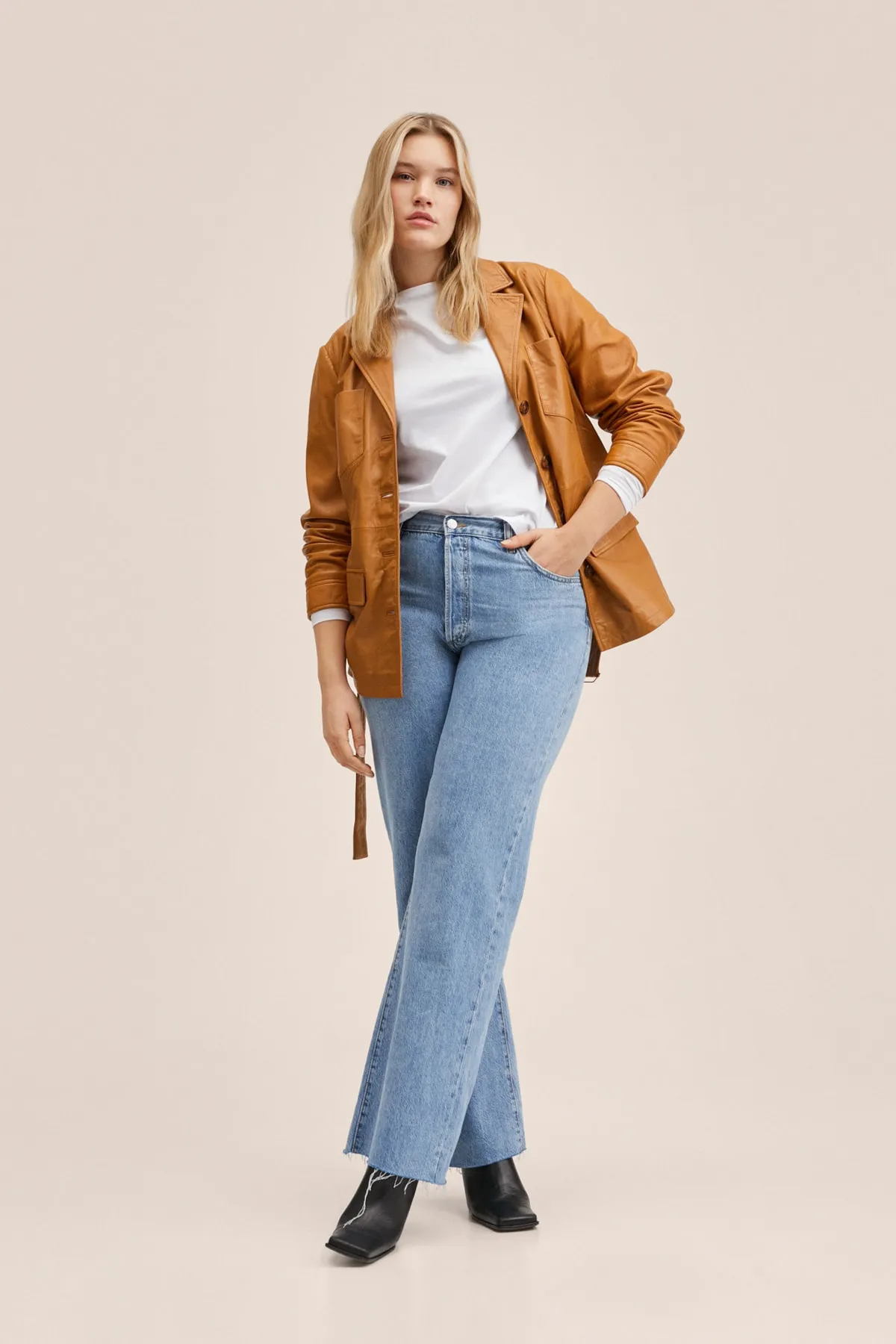 MANGO  27013257 Frau / Mädchen Weiß