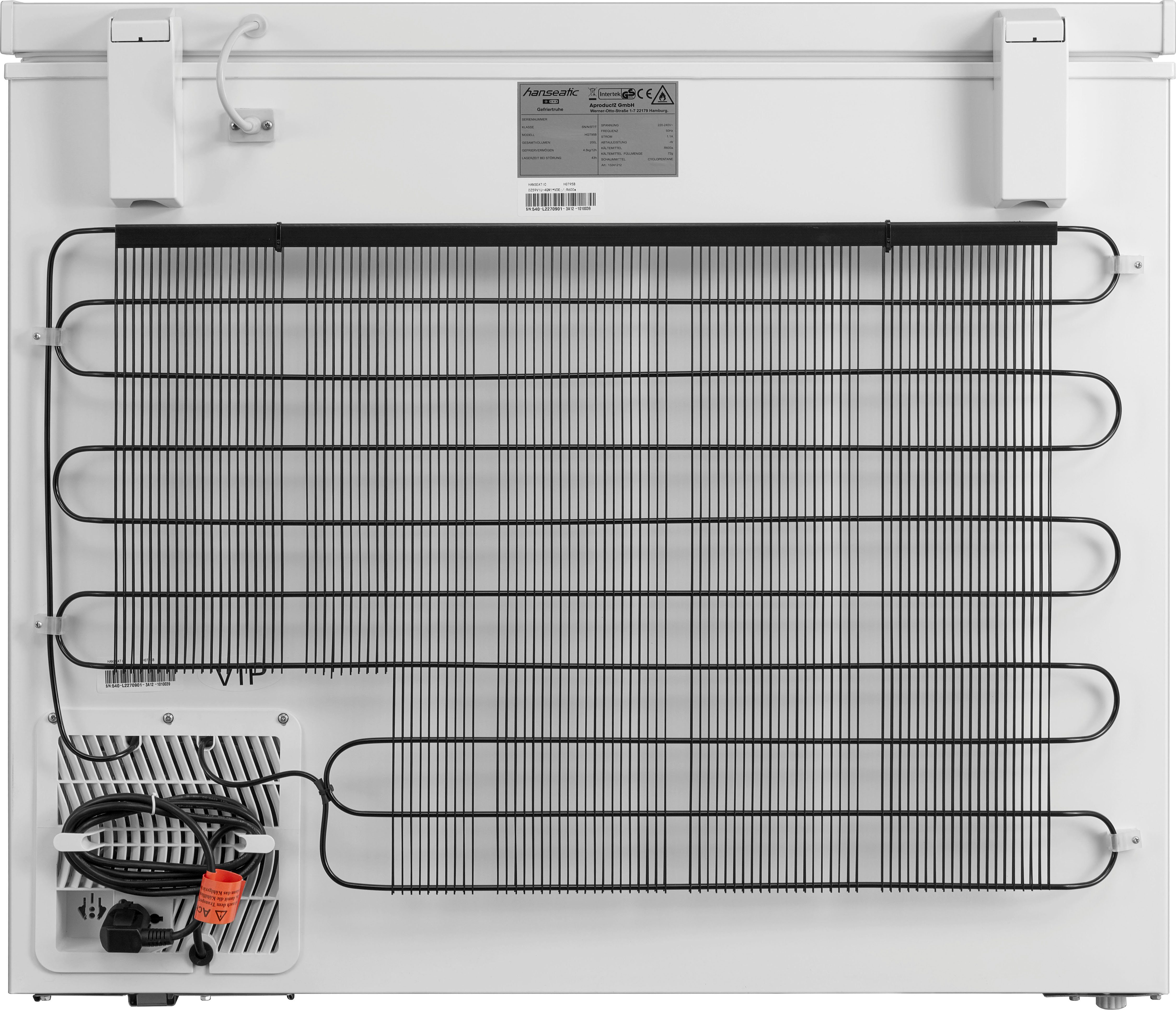 Hanseatic Gefriertruhe HGT95B, 94,5 cm breit, 200 l