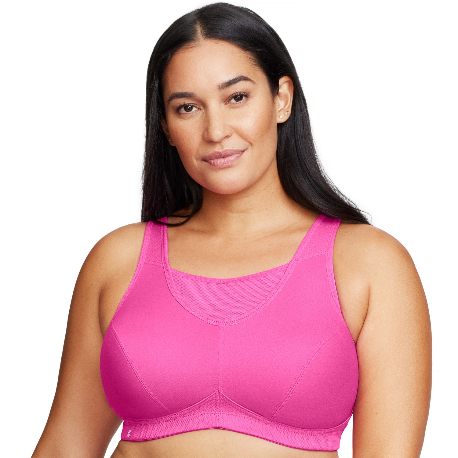 Sport-Bustier mit bestem Halt - Rosa-Violett