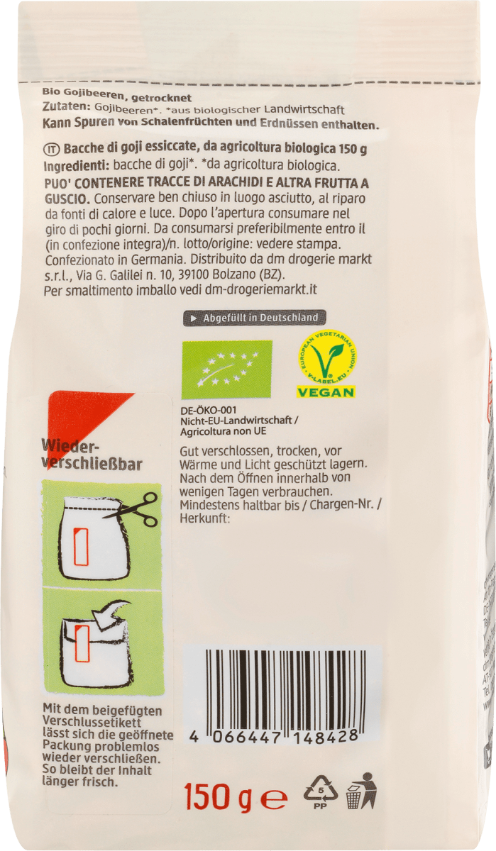 Gojibeeren, 150 g