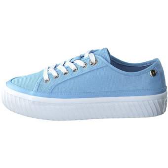 Tommy Hilfiger Platform Vulcanized Sneaker in blau