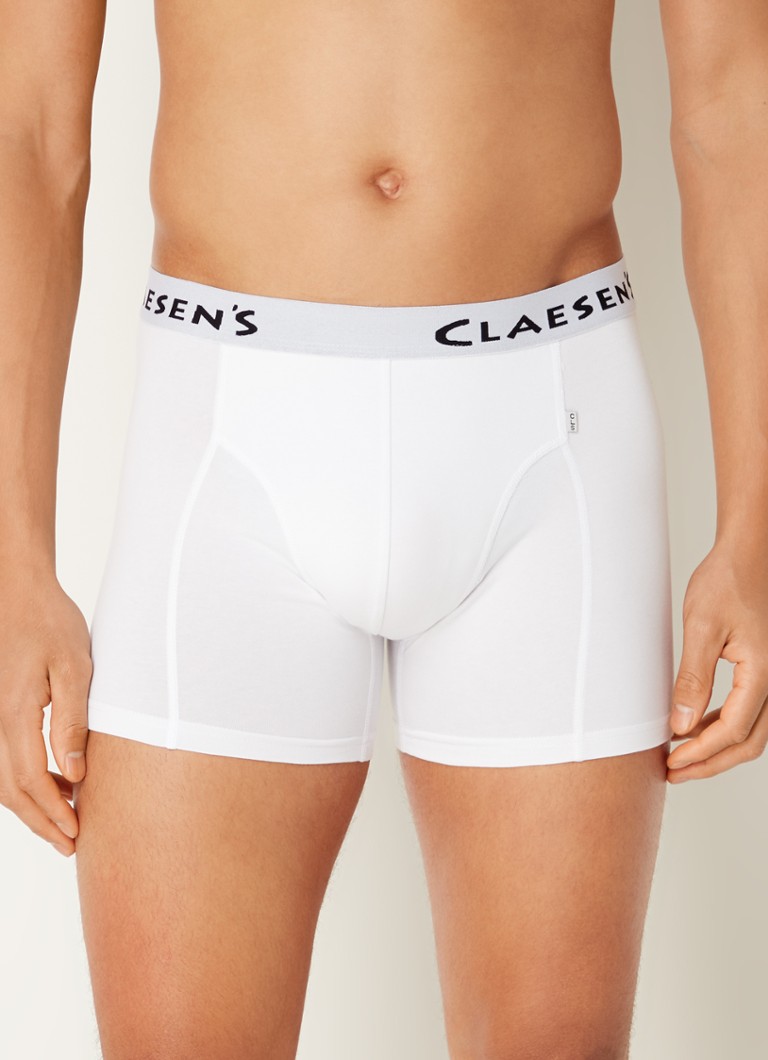 Claesen's Boston boxer shorts with logo waistband in a 3-pack