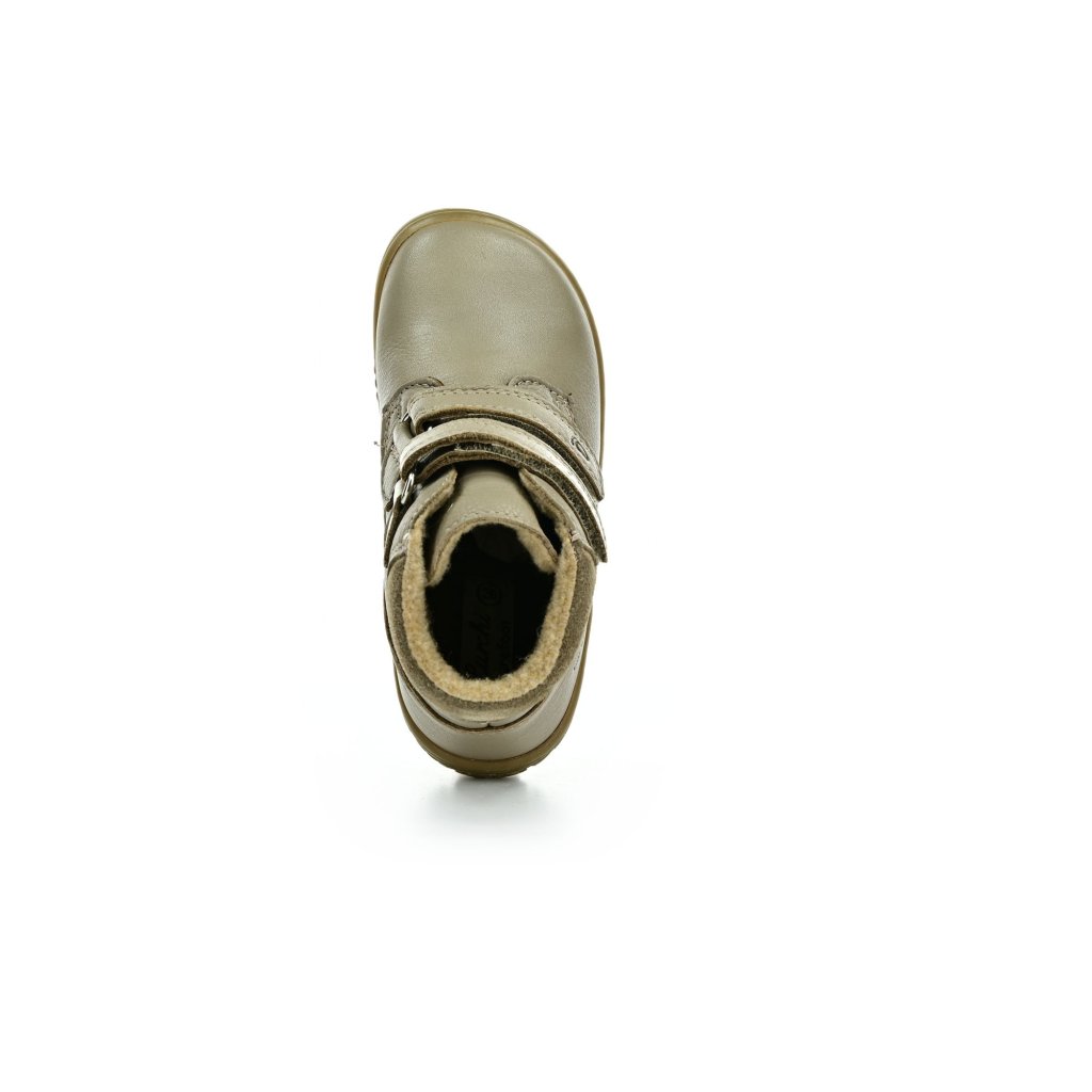 Lurchi Nino Nappa Tofu Winterbarfußstiefeletten