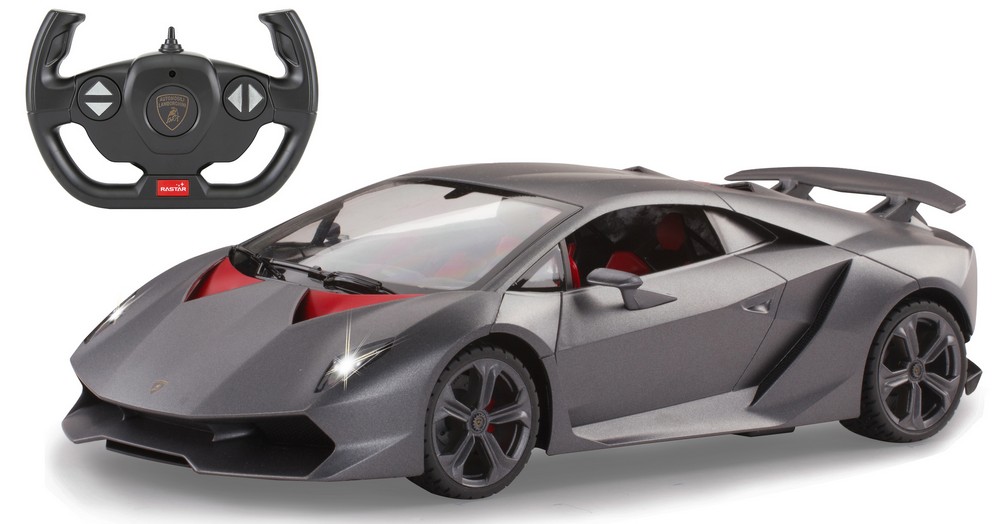 Jamara e.K. JAMARA-402112-Lamborghini Sesto Elemento 1:14 grau 2,4GHz