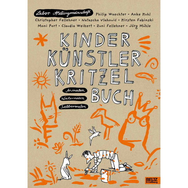 Kinder Künstler Kritzelbuch - Kinderbuch