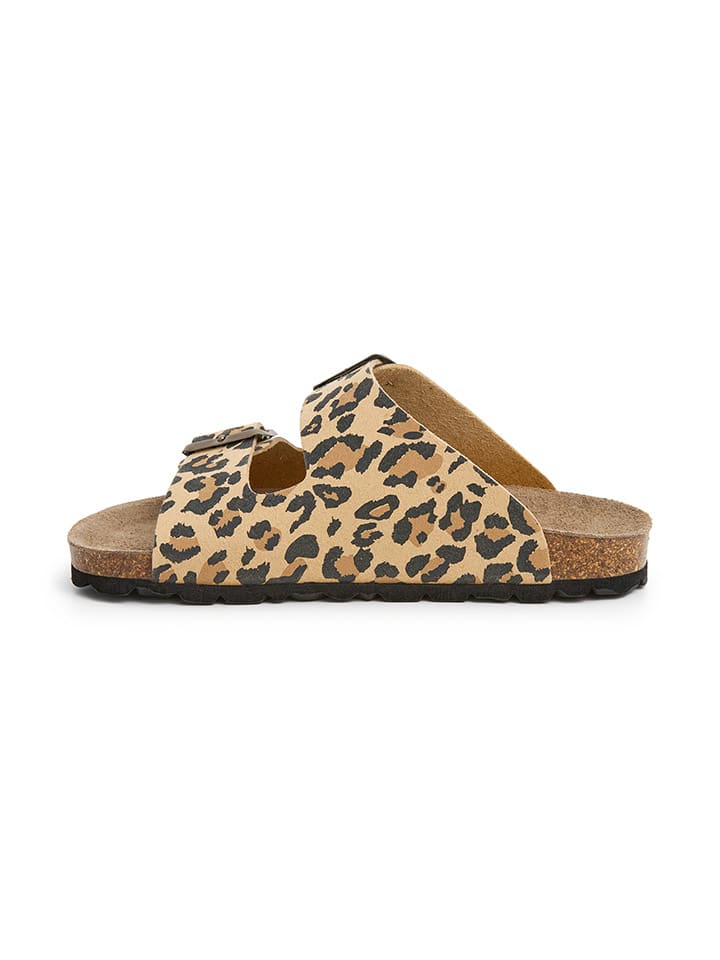 SABOKETS Pantoletten in Beige/ Schwarz günstig kaufen