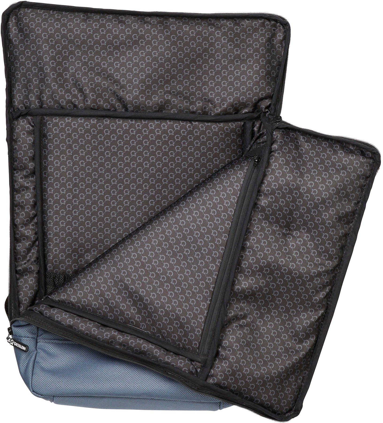 Gesslein Wickelrucksack N°6, mittelblau, Made in Germany