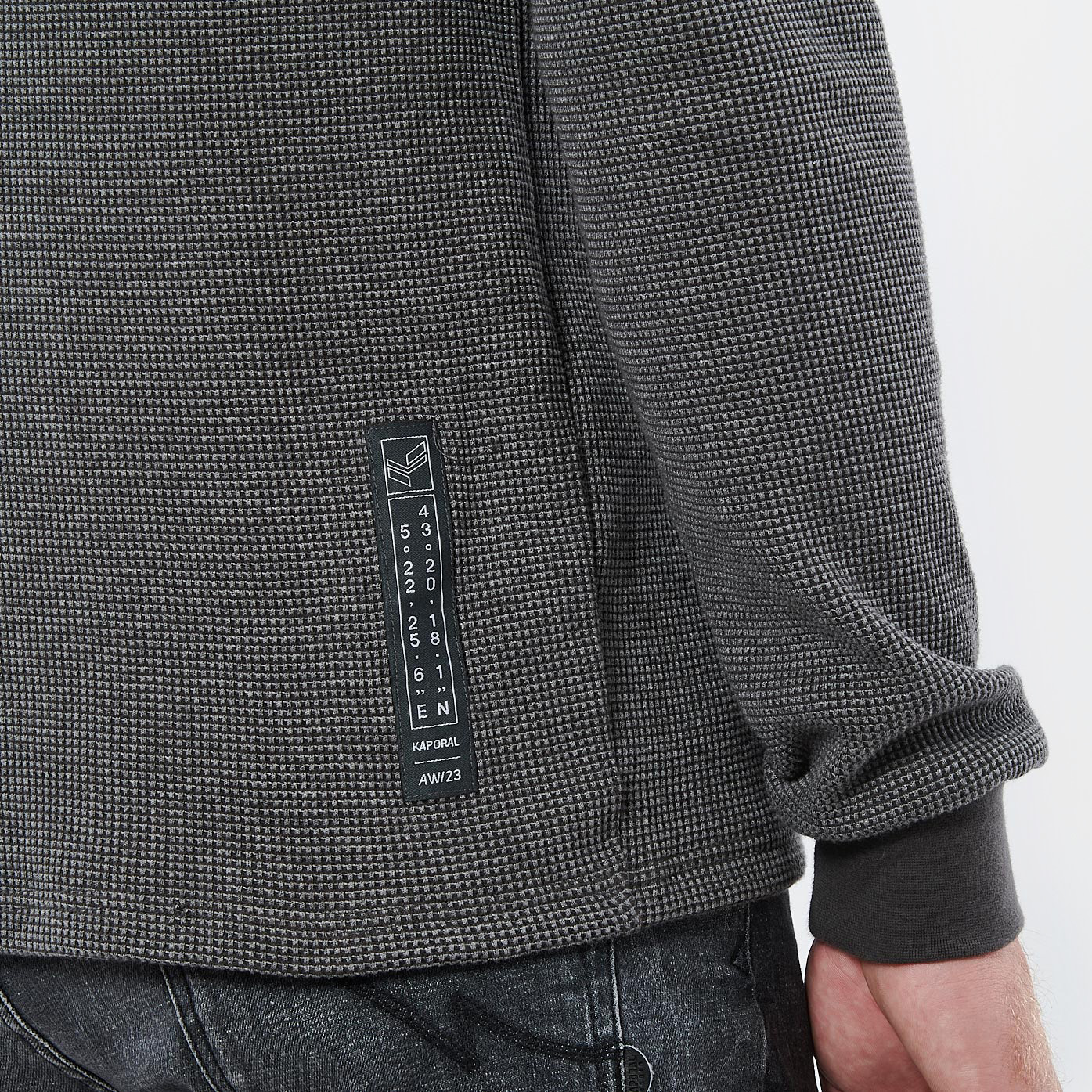 RIAD   T-shirt gris homme