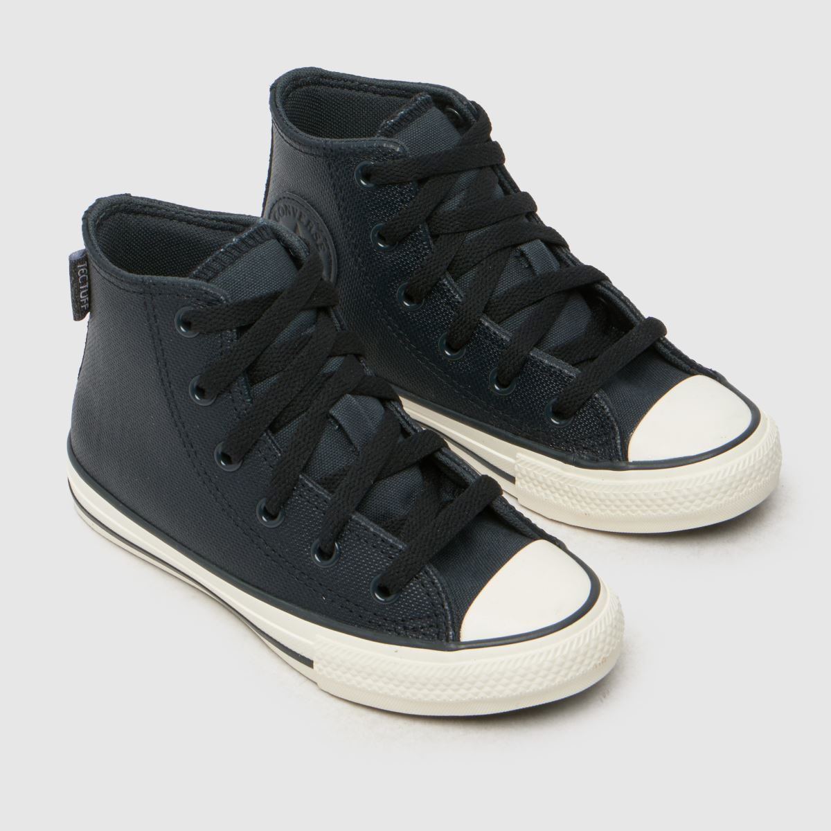 Converse svarta all star hi tectuff pojkar junior träningsskor
