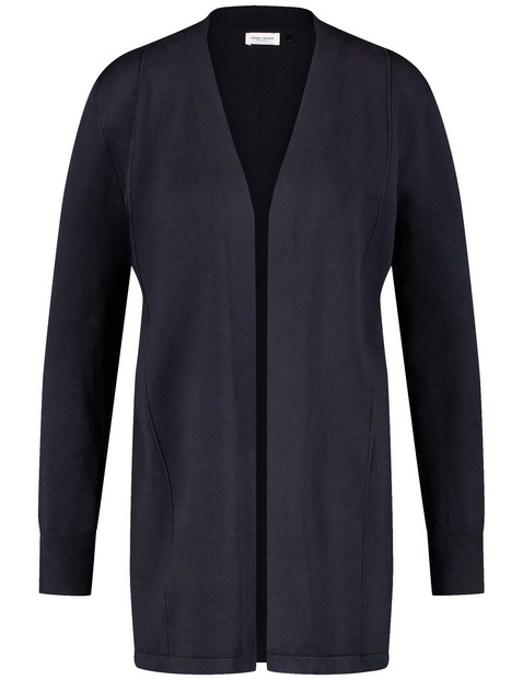 Offene Strickjacke