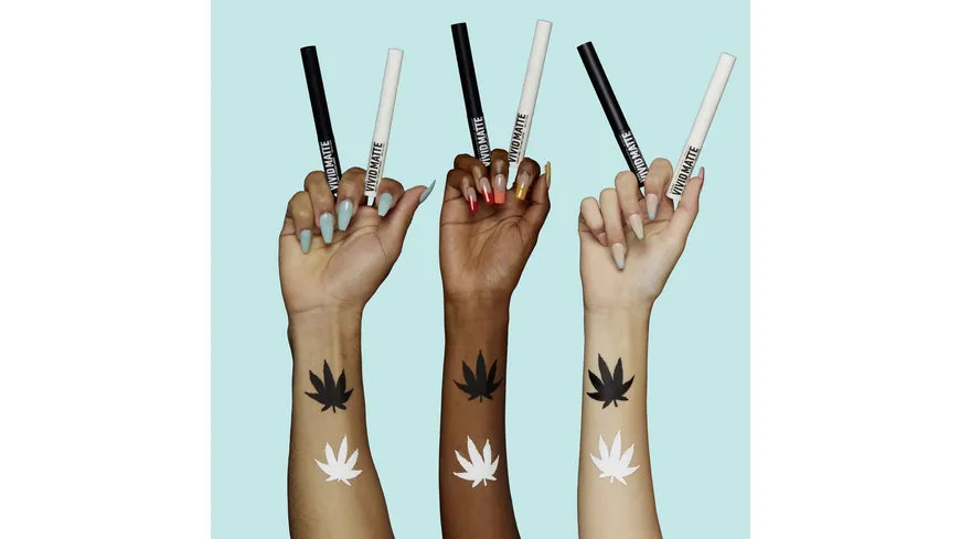NYX PROFESSIONAL MAKEUP VIVID MATTE Liquid Liner Black - Black