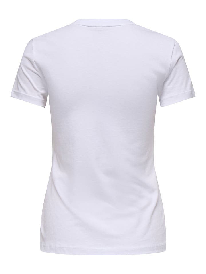ONLY Shirt in Weiß günstig kaufen