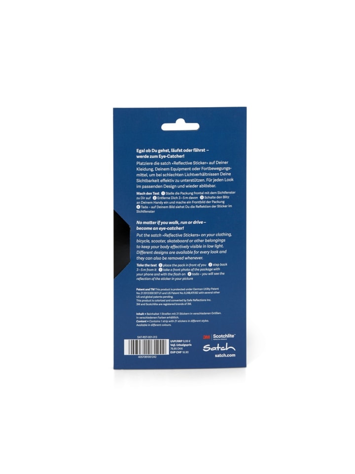 Satch Satch Reflective Sticker Set Blau günstig kaufen onesize