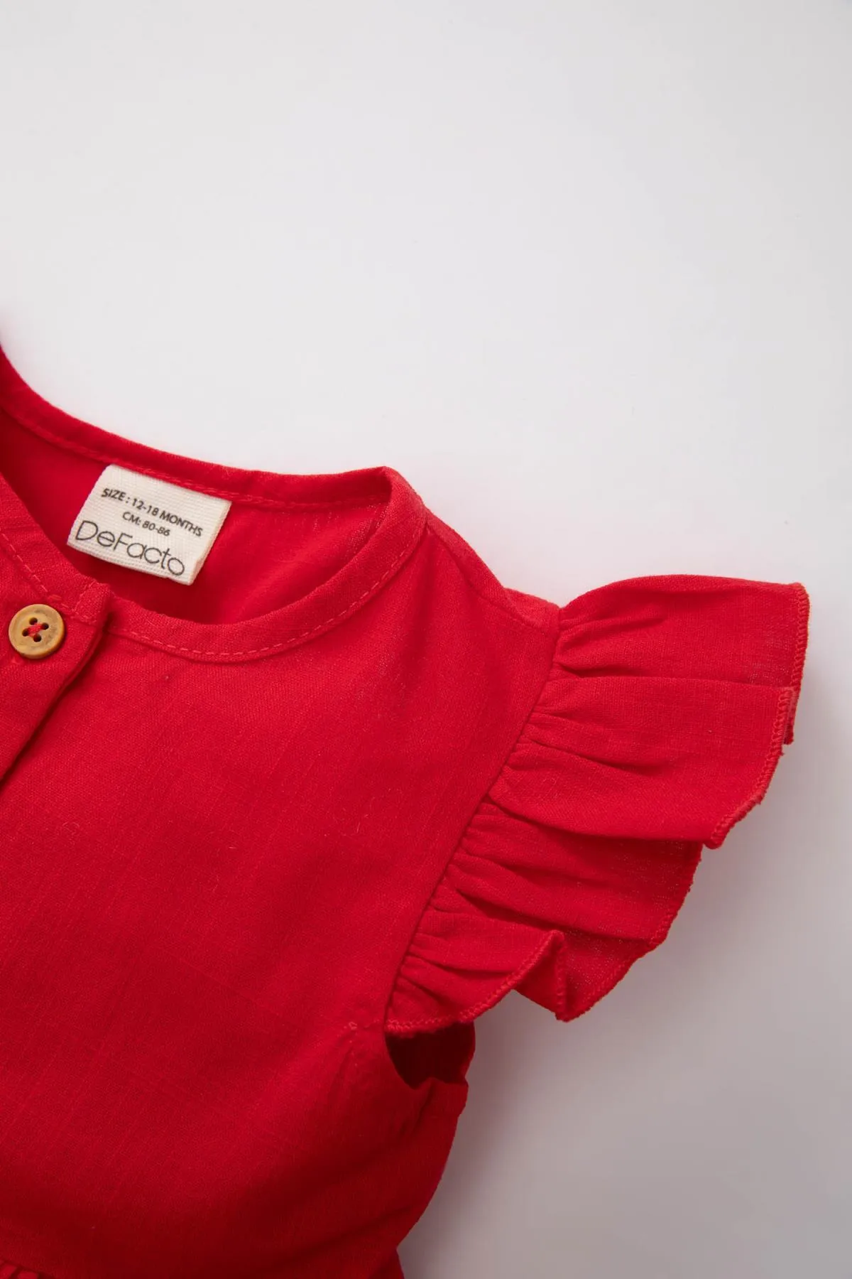 DeFacto  Ärmelloses Kleid für Mädchen in Leinenoptik Z7402a224sm