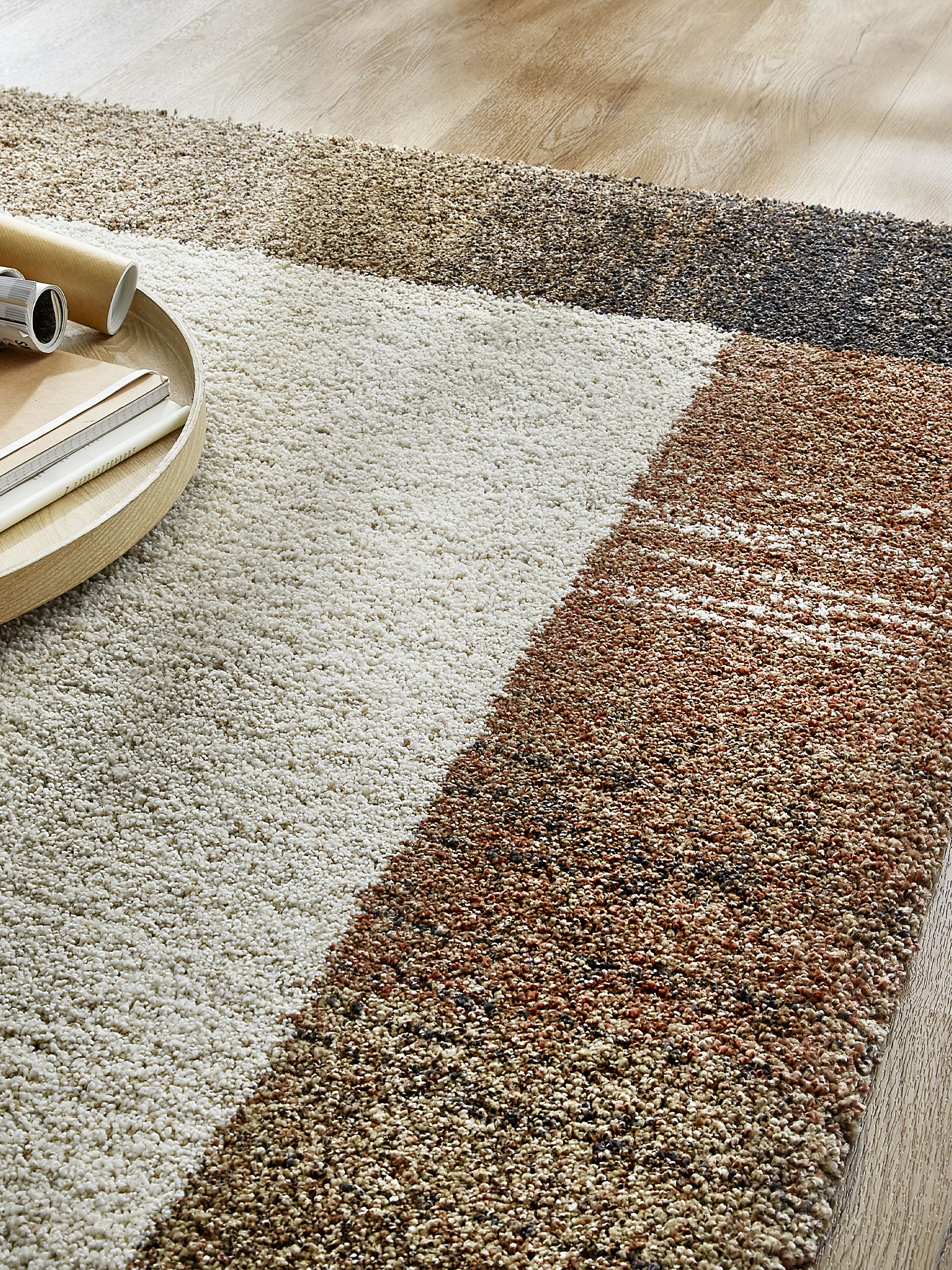 Belfort Moderner Teppich, Sand