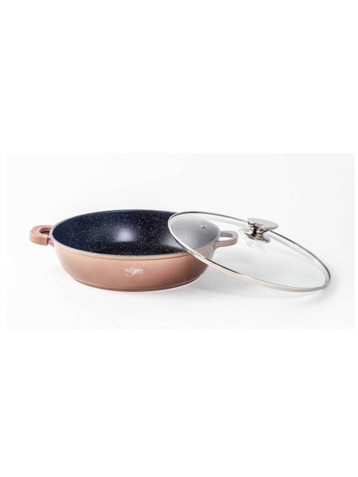 COFI 1453 Aluguss Wok Servierpfanne Ø32cm in Beige günstig kaufen