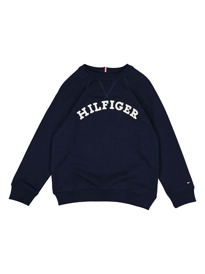 Tommy Hilfiger Sweatshirt in Dunkelblau günstig kaufen