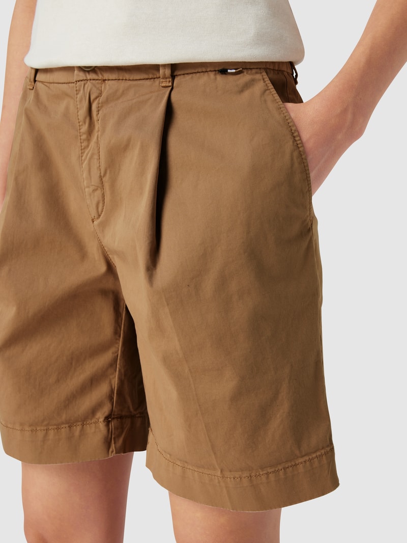 Bermudas mit Stretch-Anteil Modell 'Taggie' in beige