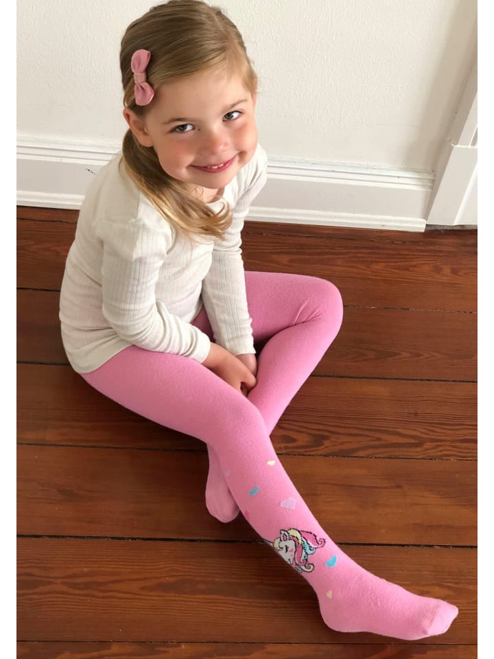 H.I.S Strickstrumpfhose in marine, rosa, grau/melange günstig kaufen