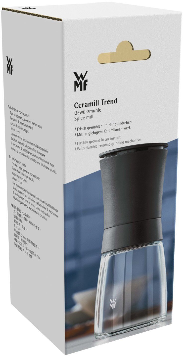 WMF Salz-/Pfeffermühle Ceramill Trend manuell, (1 Stück), unbefüllt
