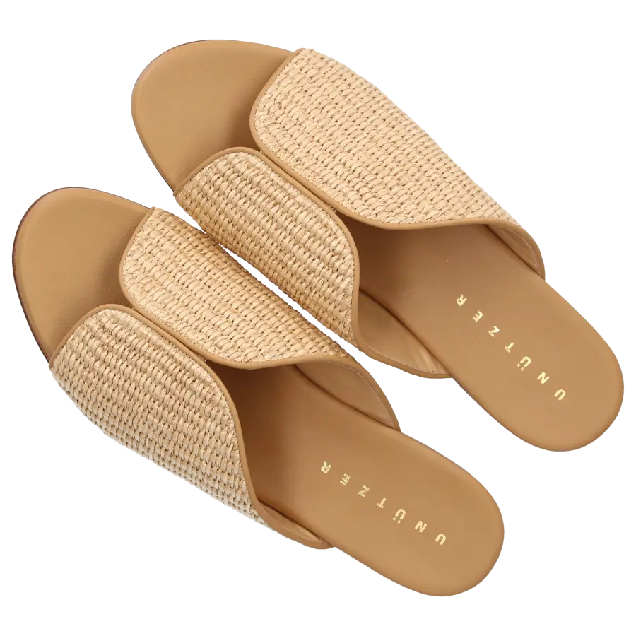 Unützer - Pantoletten 942400 Bast - beige