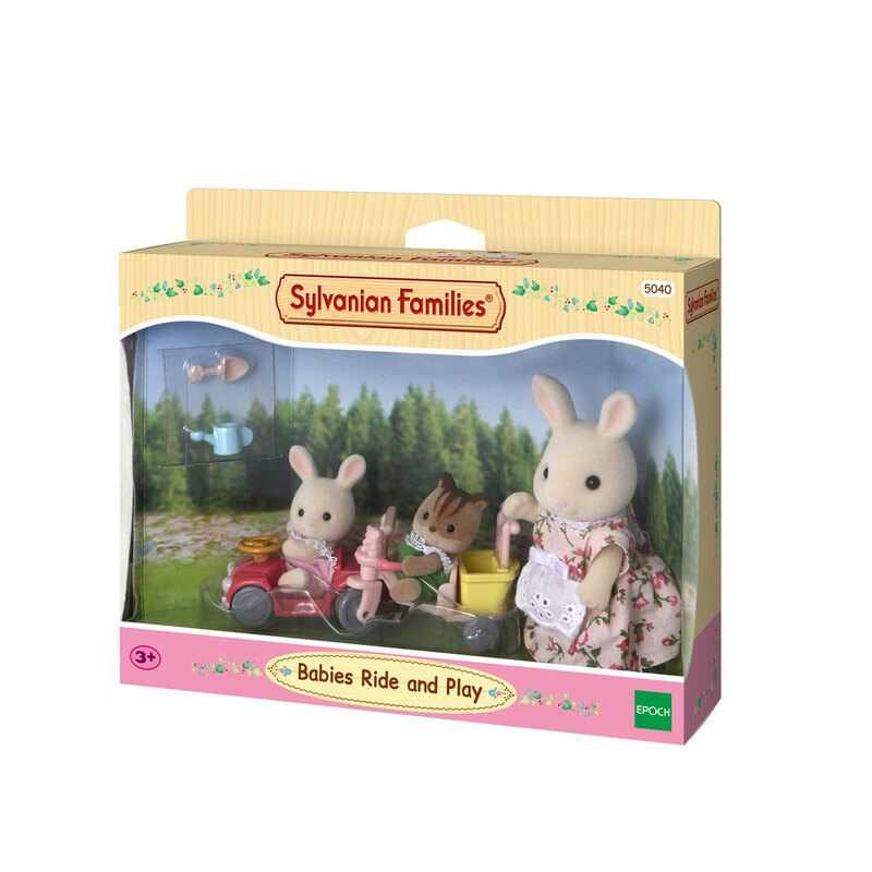 5040 Tricycle et mini voiture bébés Sylvanian
