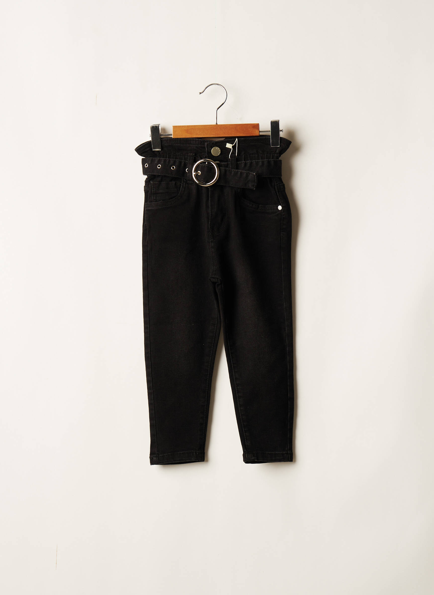 Kids Star Paris Jeans Coupe Slim Fille couleur noir