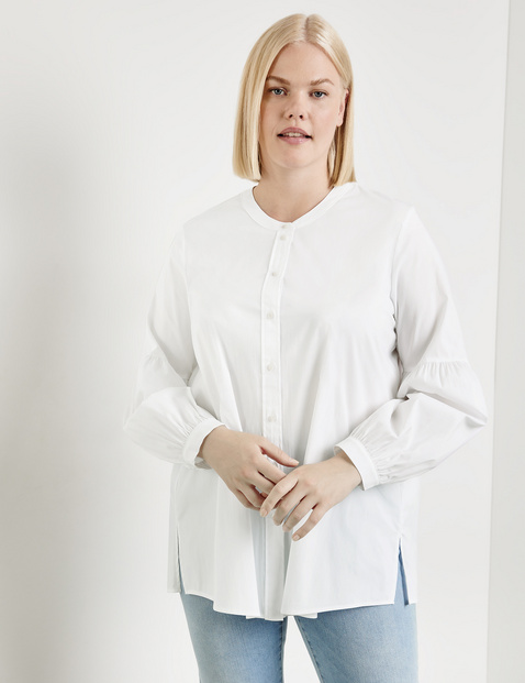 Bluse mit Ballonärmeln