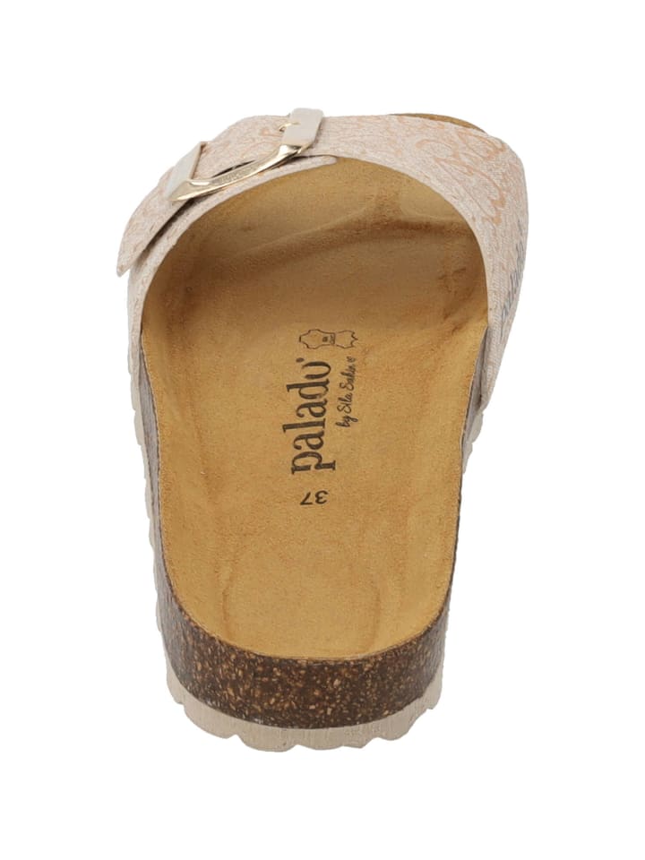 palado Pantoletten in beige gold günstig kaufen